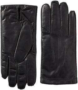 Isotoner Signature Black Smooth Leather SmarTouch Gloves - XLarge thumbnail 2