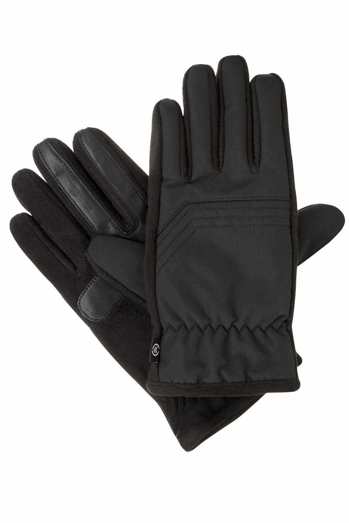 Isotoner Signature Black THERMAflex™ CORE SmarTouch Touchscreen Gloves - Large