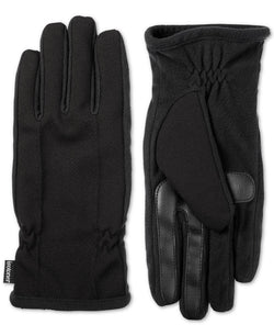 Isotoner Signature Casual Knit Gloves Black thumbnail 1