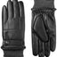 Isotoner Signature Faux-leather Sleekheat Gloves Black
