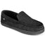 Isotoner Signature Herringbone Moccasin Slippers Black