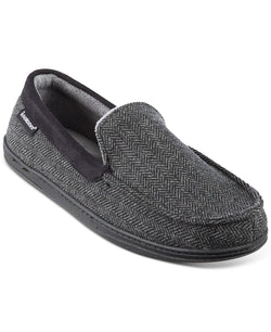 Isotoner Signature Isotoner Logan Hoodback Slippers Black thumbnail 1