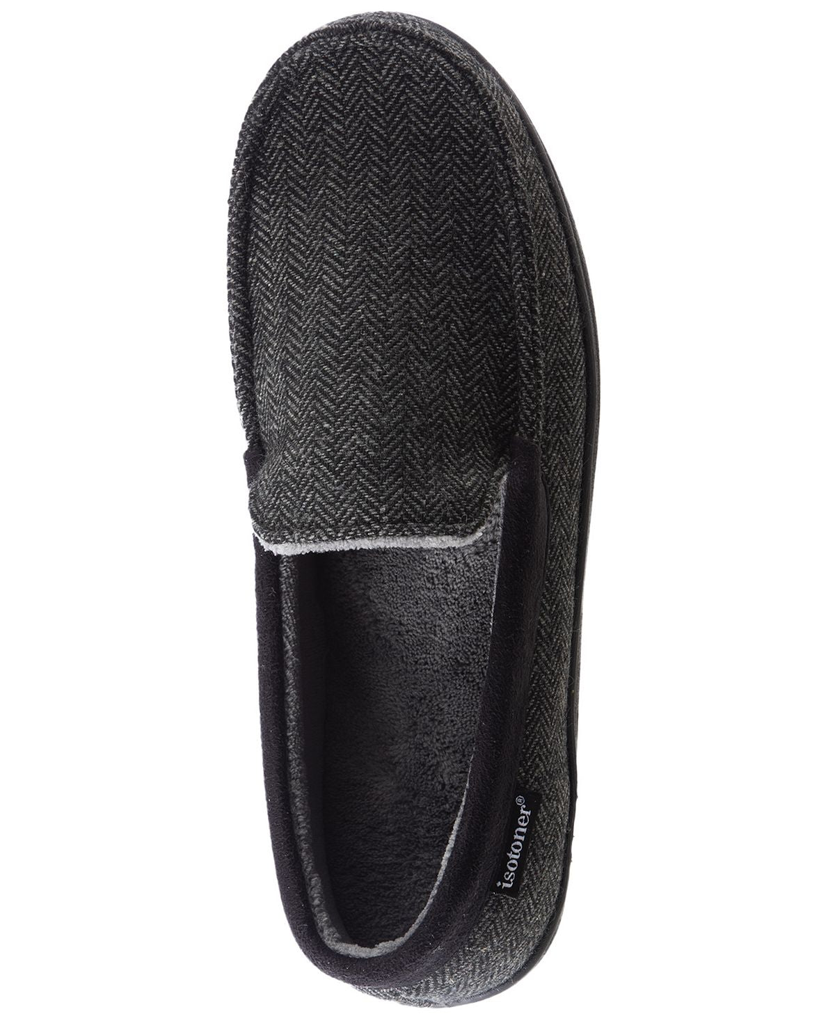 Isotoner Signature Isotoner Logan Hoodback Slippers Black