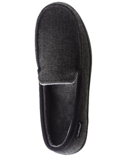 Isotoner Signature Isotoner Logan Hoodback Slippers Black thumbnail 3