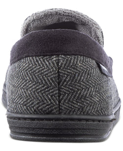 Isotoner Signature Isotoner Logan Hoodback Slippers Black thumbnail 4