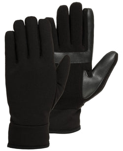 Isotoner Signature Lined Water Repellent Tech Stretch Glove Black thumbnail 1
