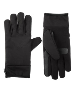 Isotoner Signature Lined Water Repellent Tech Stretch Glove Black thumbnail 2