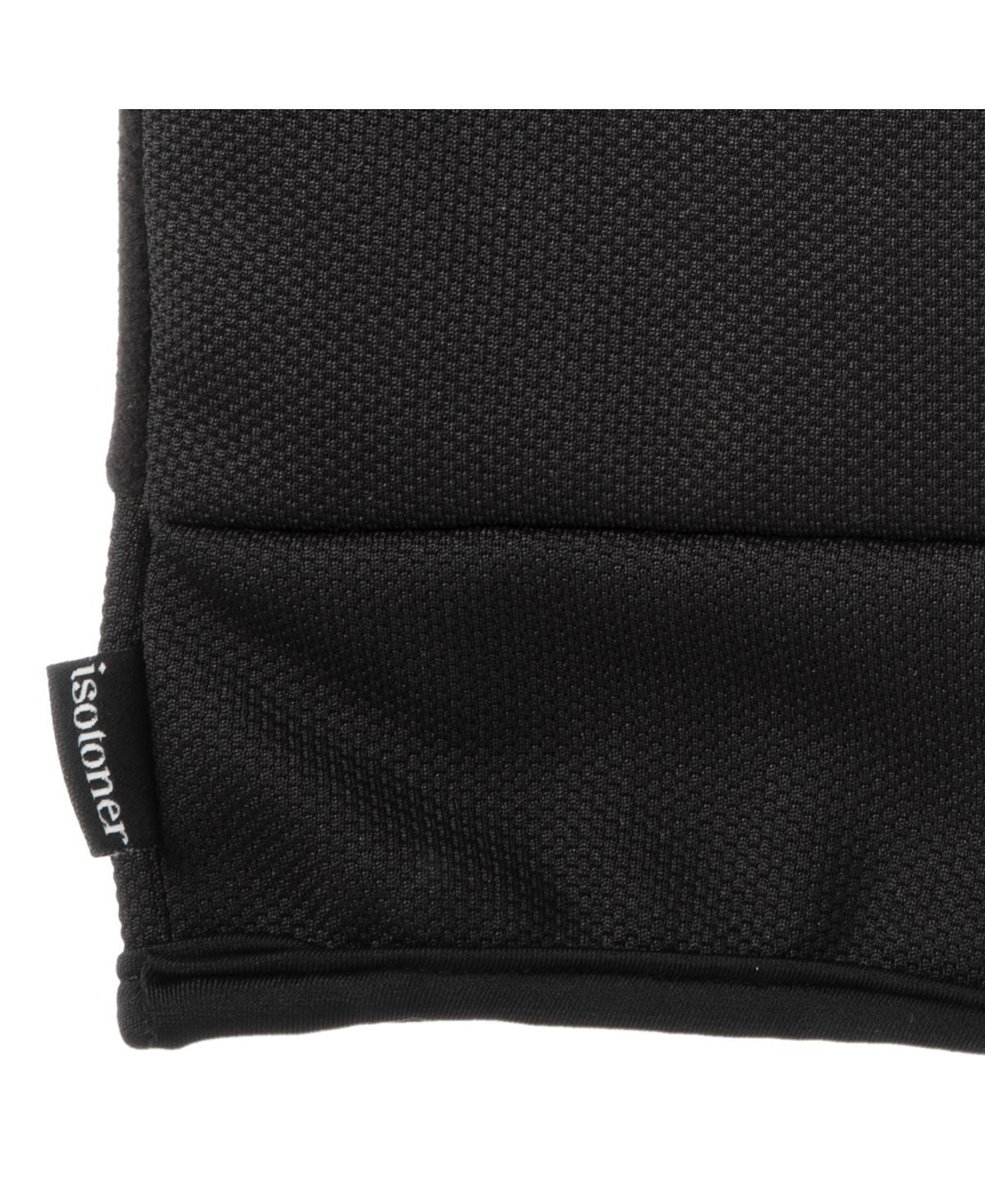 Isotoner Signature Lined Water Repellent Tech Stretch Glove Black