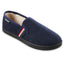 Isotoner Signature Maverick Closed Back Slipper Navy Blue