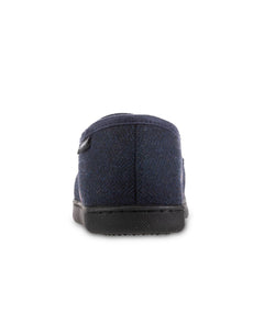 Isotoner Signature Maverick Closed Back Slipper Navy Blue thumbnail 4
