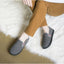 Isotoner Signature Maverick Closed Back Slipper Navy Blue