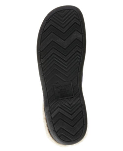 Isotoner Signature Memory Foam Glen Plaid Tanner Hoodback Slippers Navy thumbnail 4
