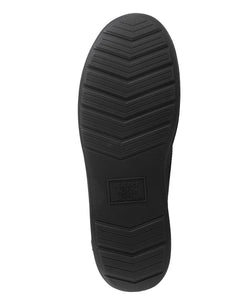 Isotoner Signature Memory Foam Microsuede Nigel Moccasin Slippers Black thumbnail 3