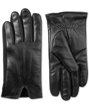 Isotoner Signature Men's Stretch Leather Gloves