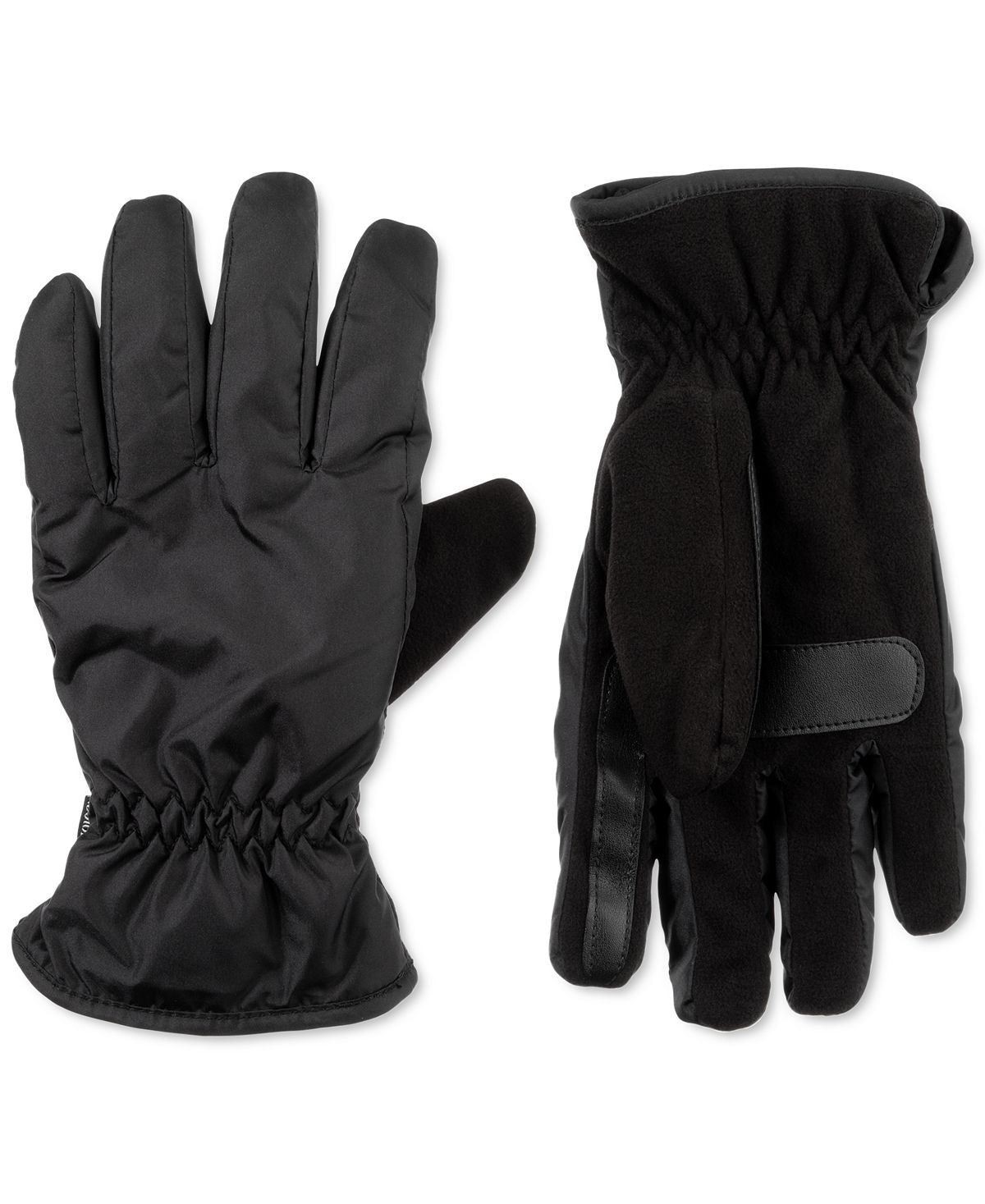 Isotoner Signature Sleek Heat Sports Gloves Black
