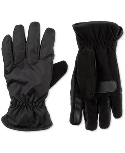Isotoner Signature Sleek Heat Sports Gloves Black thumbnail 1