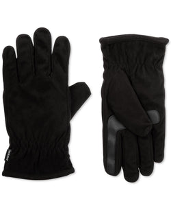 Isotoner Signature Smartdri Fleece Smartouch Gloves Black thumbnail 1