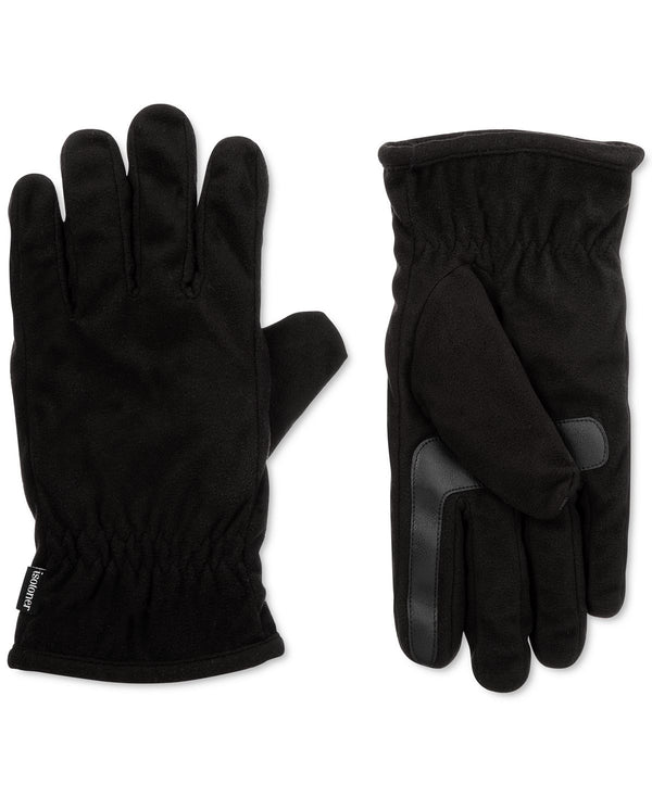 Isotoner Signature Smartdri Fleece Smartouch Gloves Black