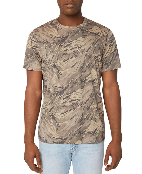 J Brand Zoomah Camouflage-print Tee Tope Digi Wave