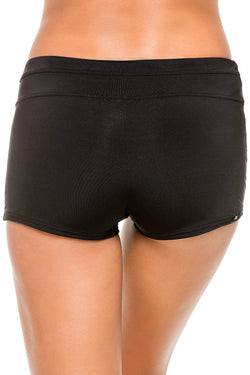 JAG Black Powernet Boyshort Bikini Bottom thumbnail 2