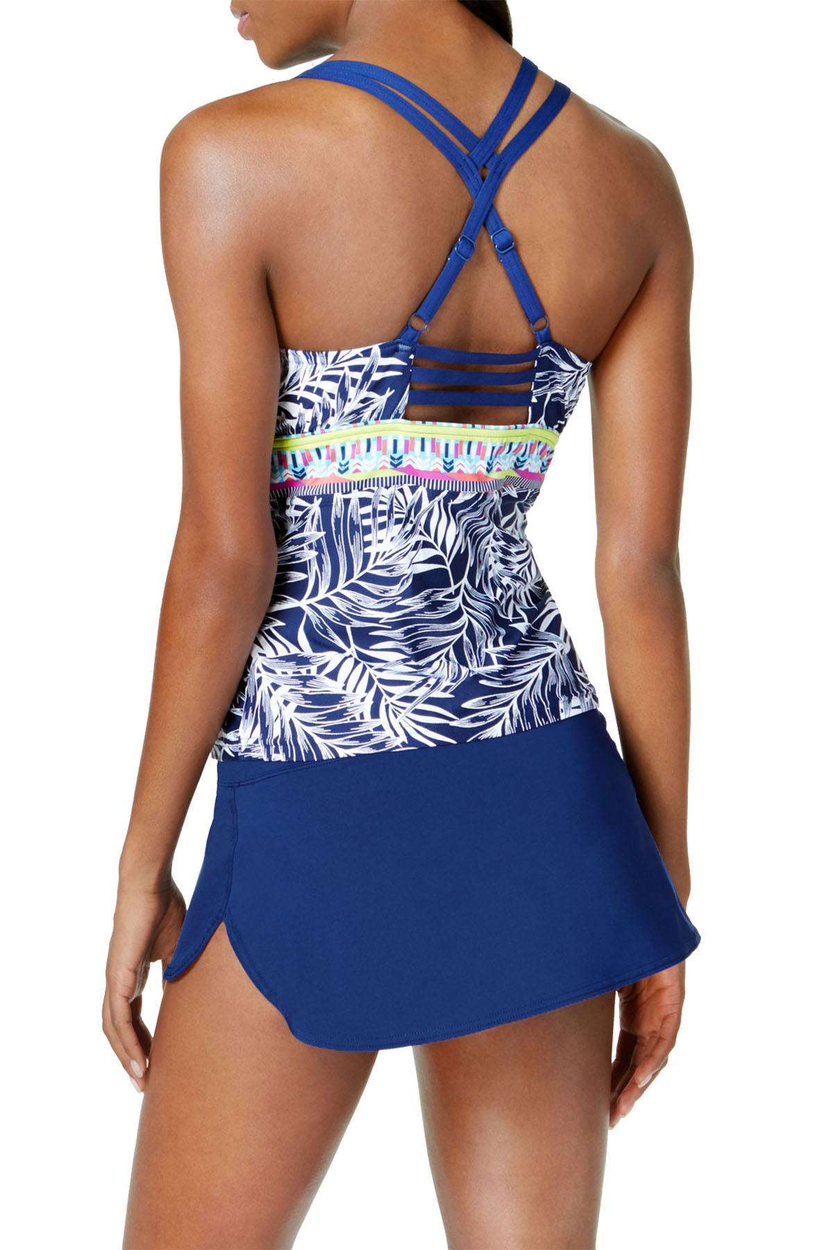 JAG Navy Bleu Marine Swim Skirt