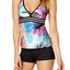 JAG Tropical Racerback Tankini Top in Multicolor