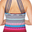 JAG Variegated Stripe Tankini Top in Very Berry Ombre