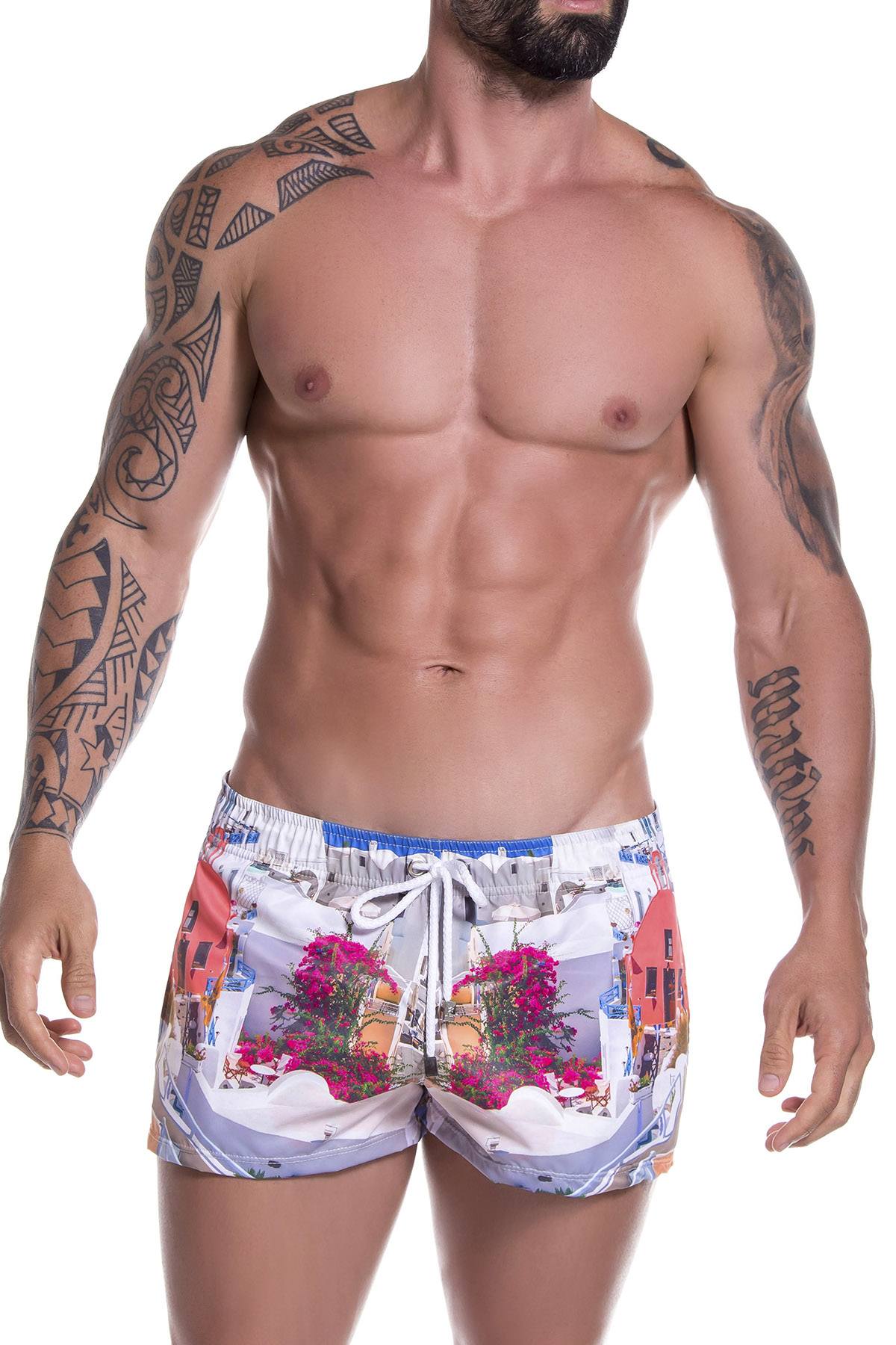 JOR 0777 Mykonos Mini Short Swim Trunks