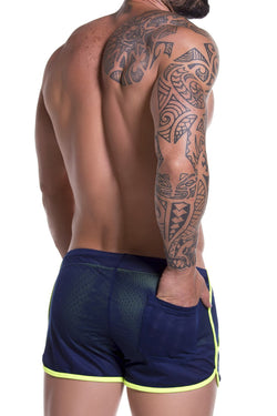 JOR 0816 Navy Ultra Mini Shorts thumbnail 2
