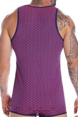 JOR 0821 Blue Neon Tank Top thumbnail 2
