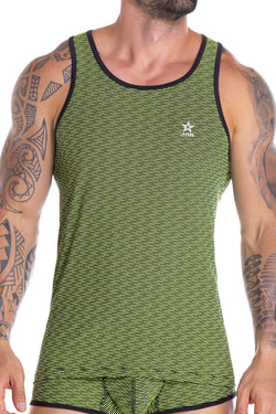JOR 0821 Green Neon Tank Top thumbnail 1