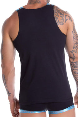JOR 0854 Black Power Tank Top thumbnail 2