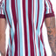 JOR 0903 Wine Stripes Shirt