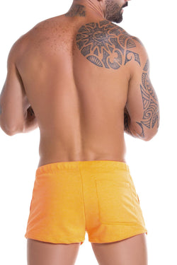 JOR 0932 Neon Orange Athletic Shorts thumbnail 2