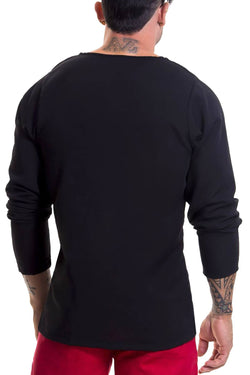 JOR Black Baru Long-Sleeve Top thumbnail 2