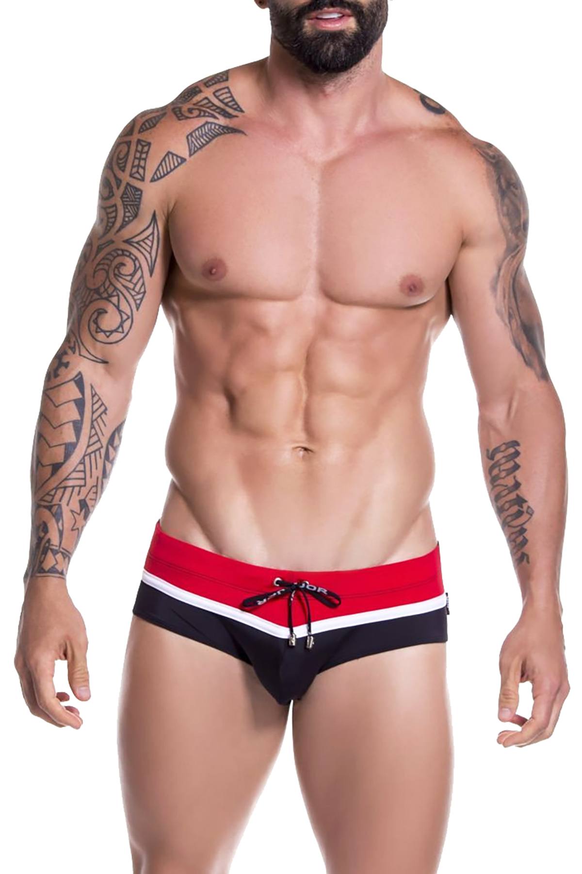 JOR Black/Red Baltic Swim Brief