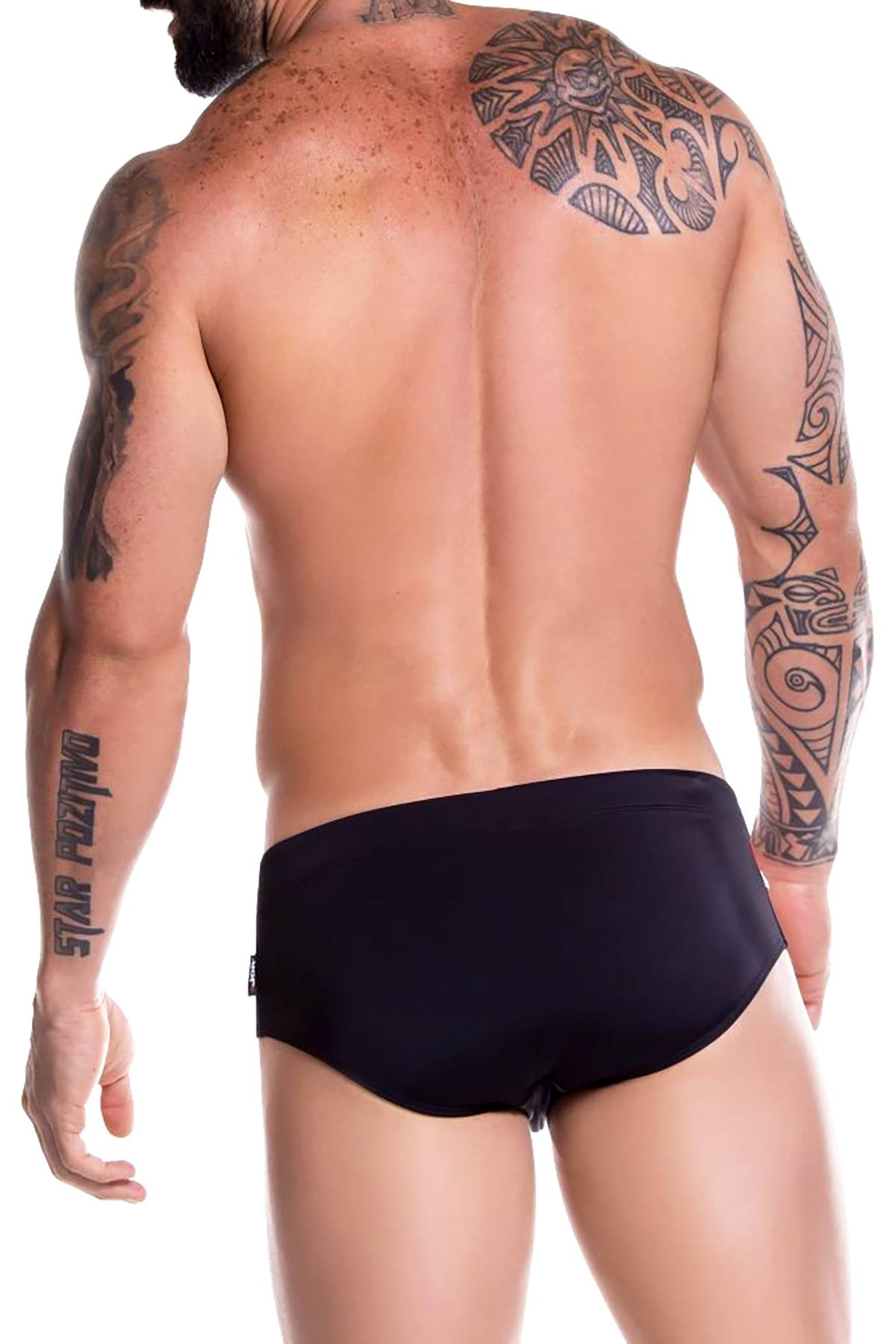 JOR Black/Red Baltic Swim Brief