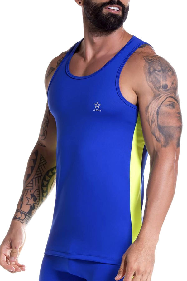 JOR Blue Runner Tank Top
