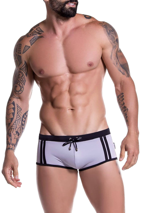 JOR Grey/Black Sport Swim Trunk