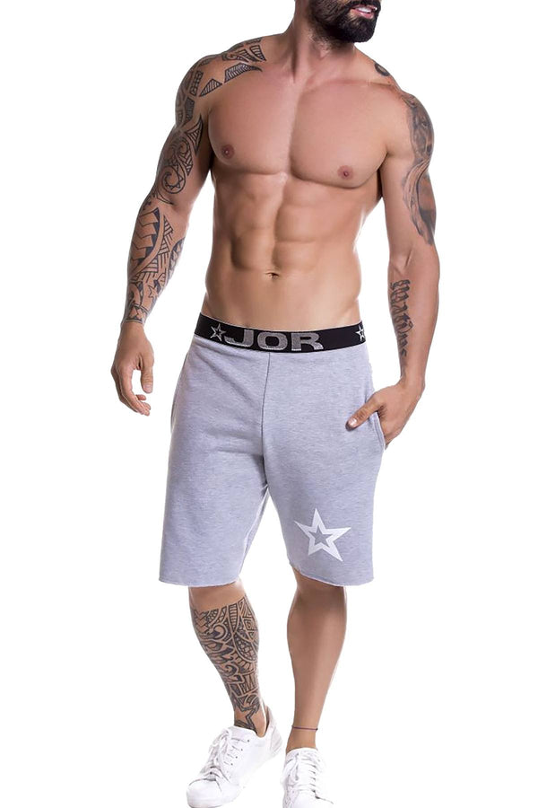 JOR Grey Boston Athletic Short