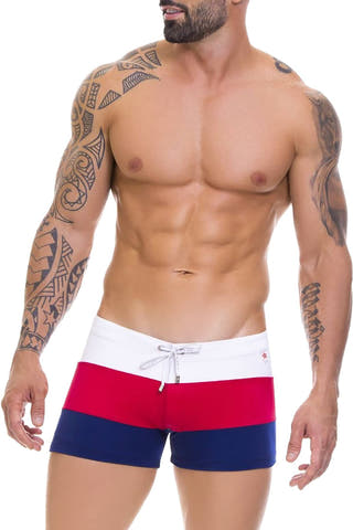 JOR Navy Barcelo Swim Trunk