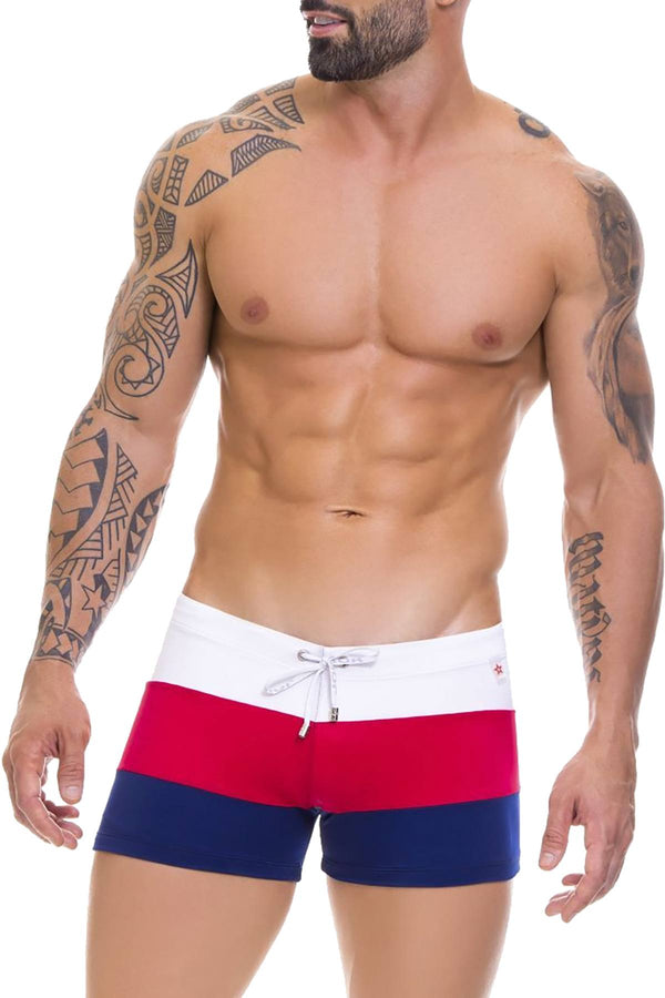 JOR Navy Barcelo Swim Trunk