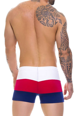 JOR Navy Barcelo Swim Trunk thumbnail 3