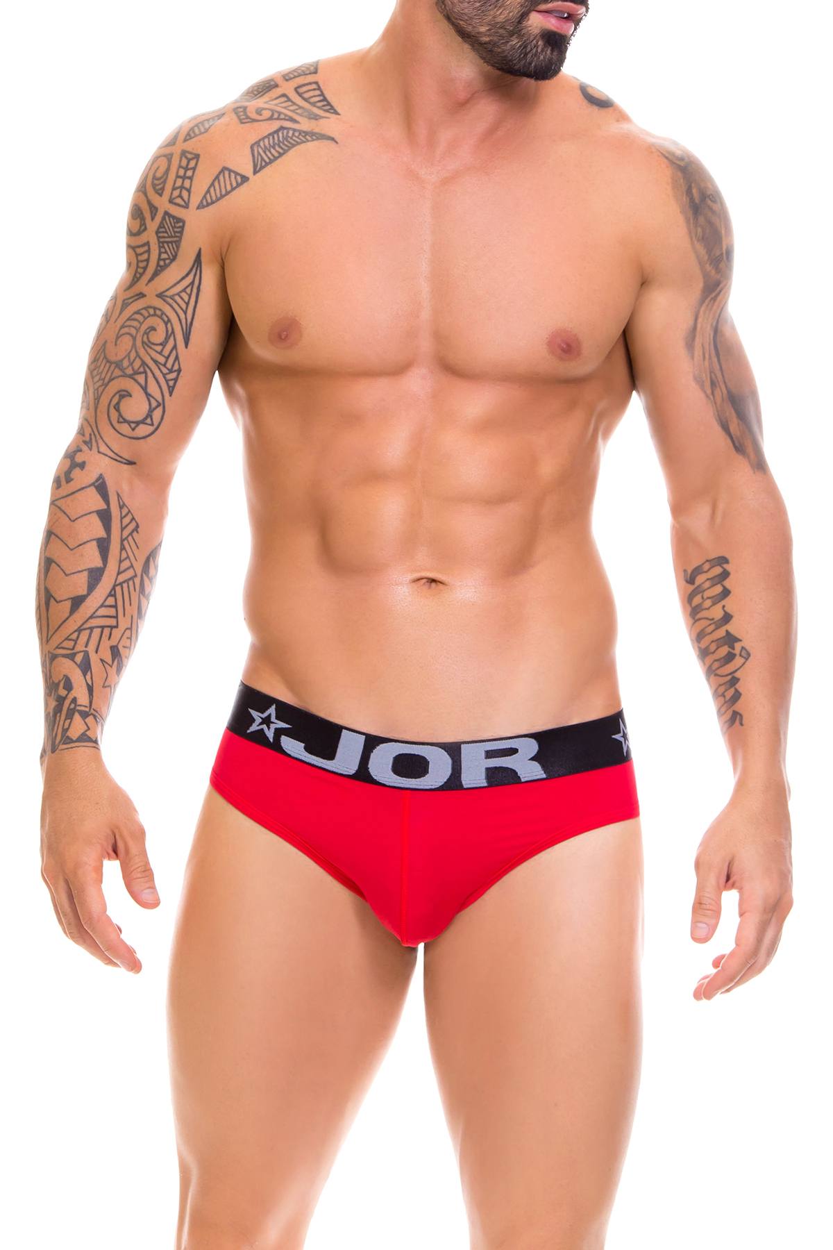 JOR Red Soft Bikini Brief