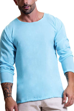 JOR Sky-Blue Baru Long-Sleeve Top thumbnail 1