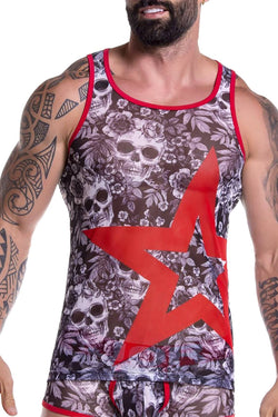 JOR Tequila Skull-Printed Tank Top thumbnail 1