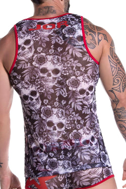 JOR Tequila Skull-Printed Tank Top thumbnail 2