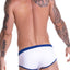 JOR White/Blue Sport Swim Brief