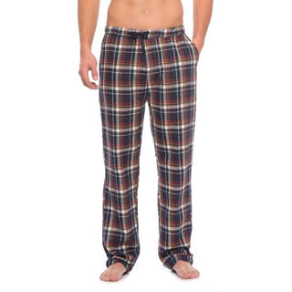 Jachs Flannel Lounge Pants  Burgundy