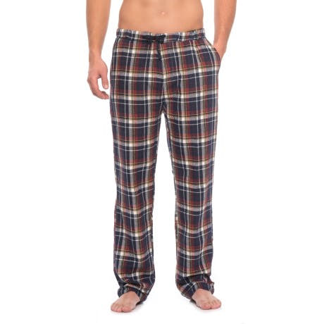 Jachs Flannel Lounge Pants  Burgundy